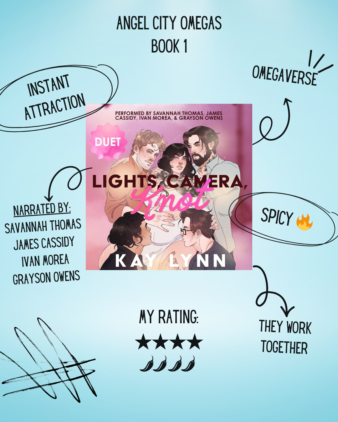 Lights, Camera, Knot (Book 1), by Kay Lynn
