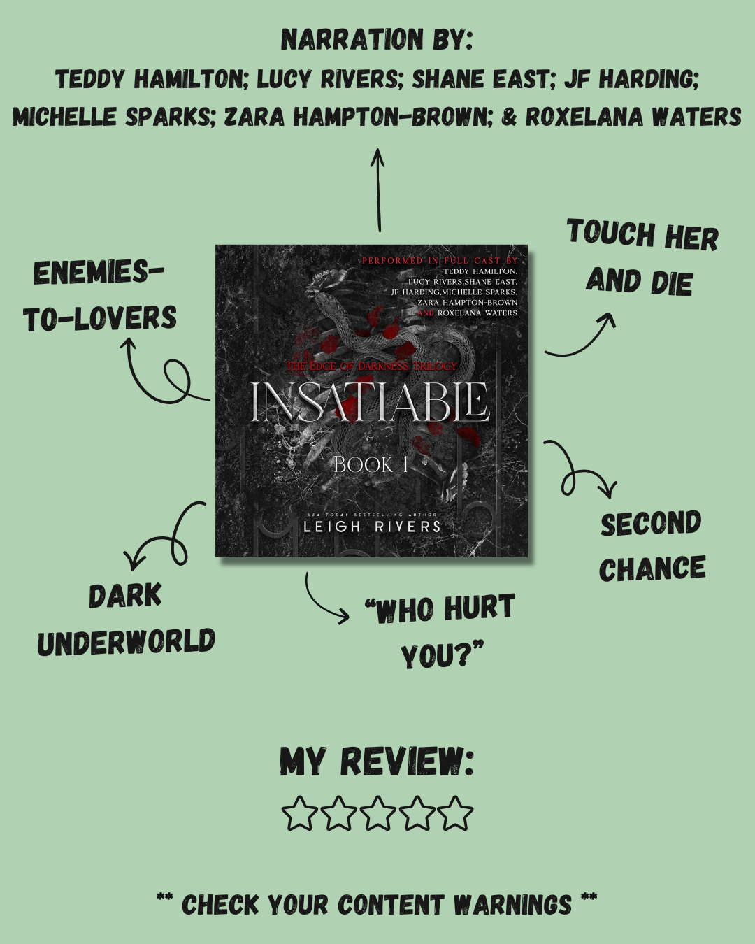 Insatiable (Book 1), by Leigh Rivers