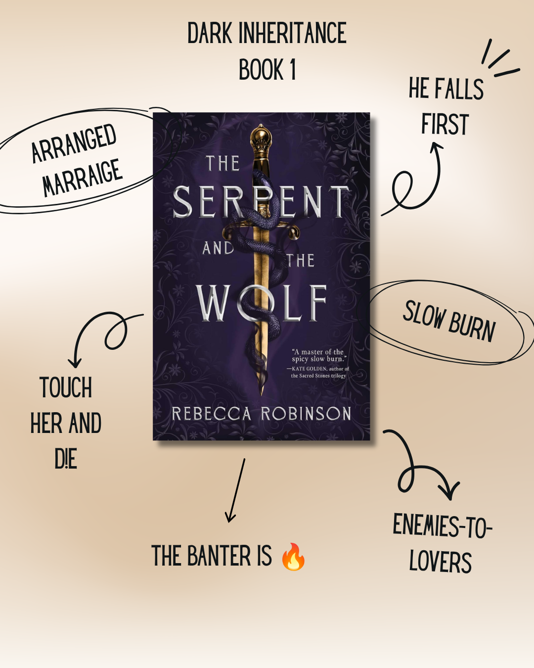 The Serpent and the Wolf, by Rebecca Robinson